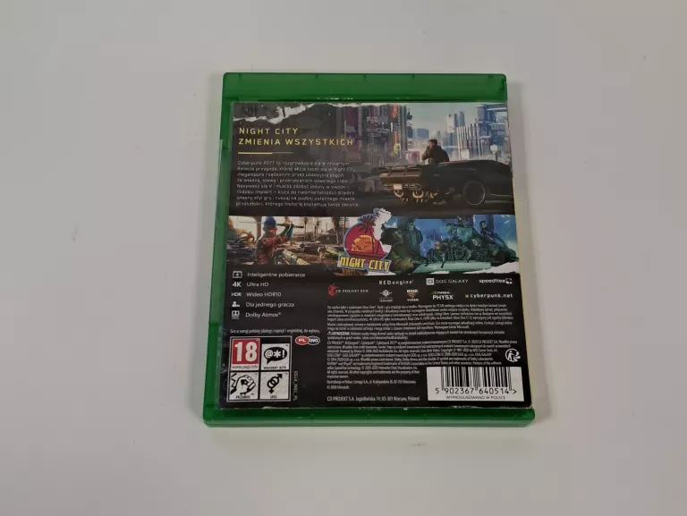CYBER PUNK 2077 NA XBOX ONE
