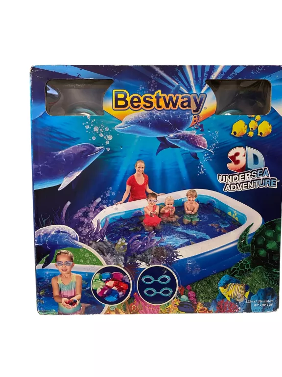 BASEN BESTWAY 3D UNDERSEA ADVENTURE 2,62 X 1,75 X 51 CM
