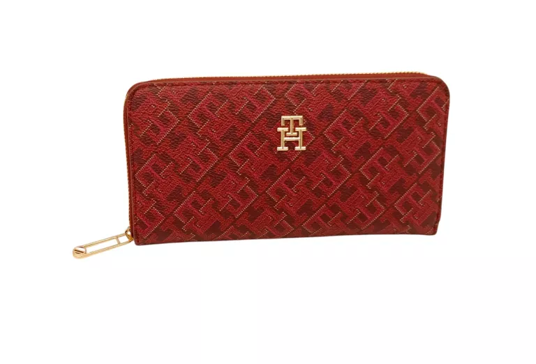 PORTFEL TOMMY HILFIGER CZERWONY