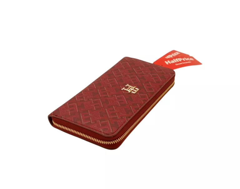 PORTFEL TOMMY HILFIGER CZERWONY