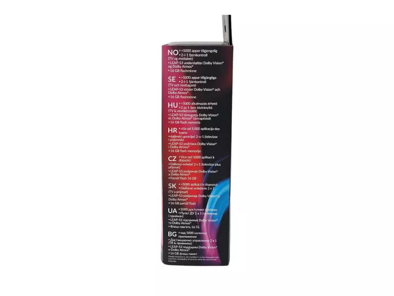 ODTWARZACZ MULTIMEDIALNY 4K SMART STRONG LEAP-S3 GOOGLE TV