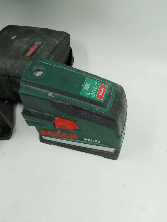BOSCH ZESTAW LASER KRZYŻOWY PCL20 STATYW UCHWYT ŚCIENNY