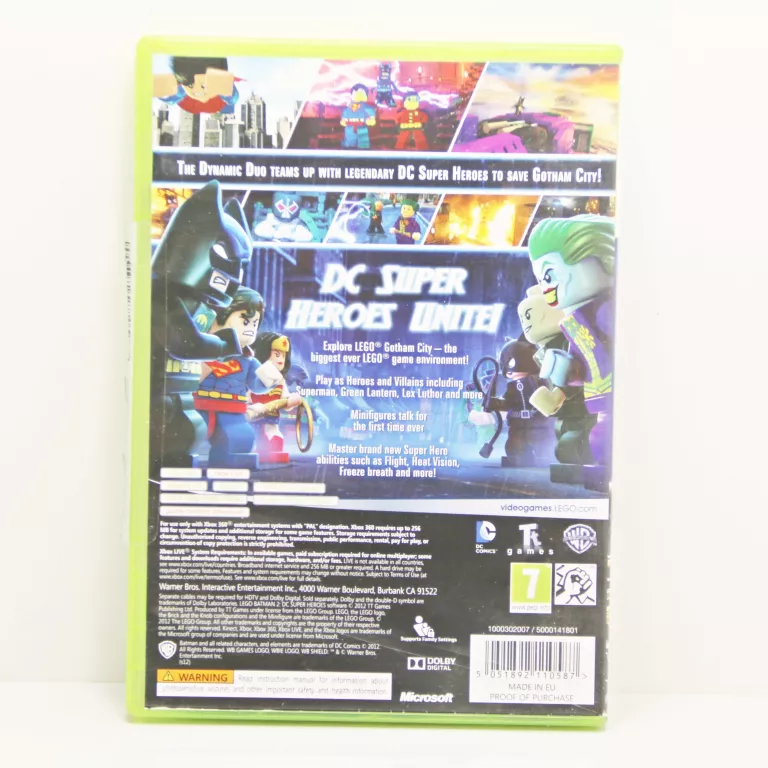 GRA NA XBOX 360 LEGO BATMAN 2 DC SUPER HEROES