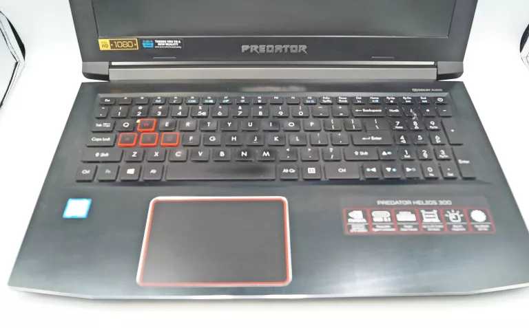 LAPTOP ACER PREDATOR HELIOS 300 I7-8750H 8GB/128GB/1TB GTX 1050 TI