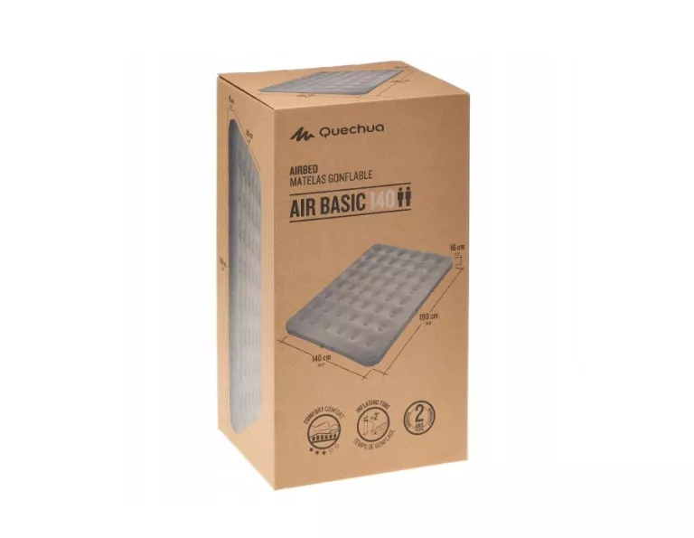 MATERAC QUECHUA AIR BASIC 140 CM 2-OSOBOWY