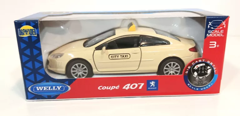 WELLY PEUGEOT COUPE 407