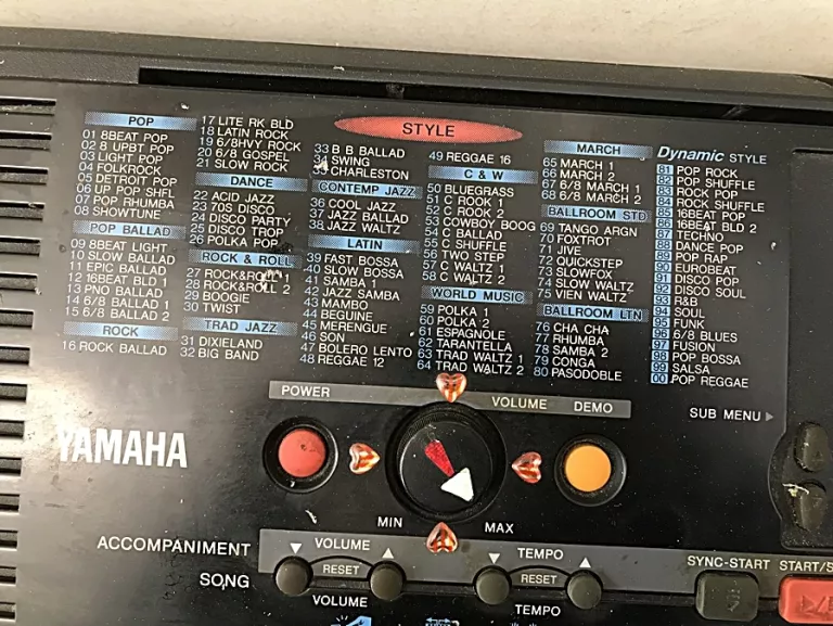 KEYBOARD YAMAHA PSR 230 CE