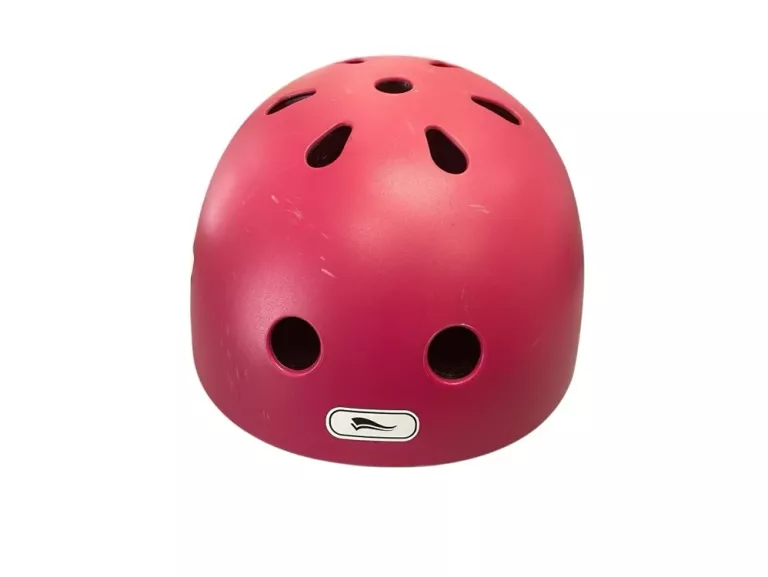 KASK ROWEROWY DZIECIĘCY PEŁNY RÓŻOWY