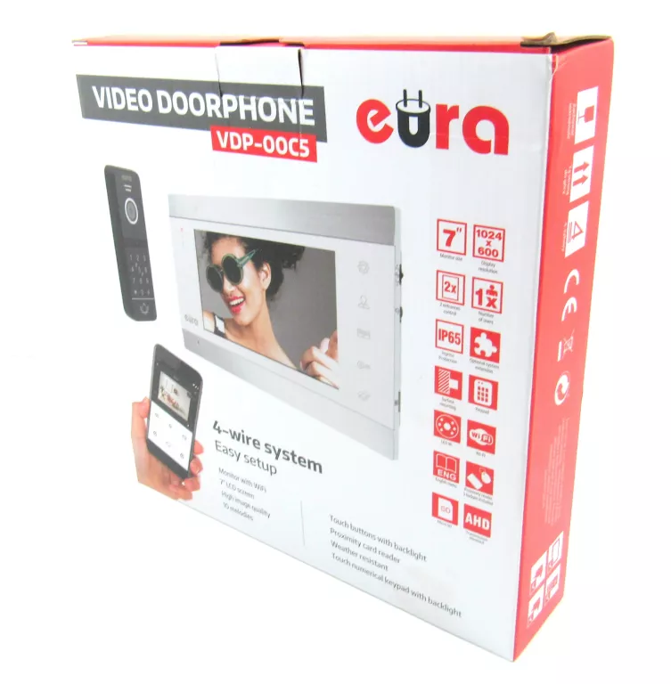 EURA-TECH WIDEODOMOFON ''EURA'' VDP-00C5