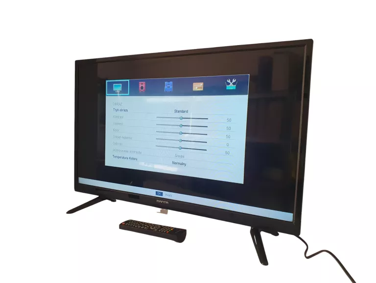 TELEWIZOR LED MANTA LED3204 31,5" HD READY CZARNY LED3204