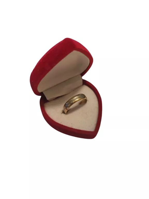 PIERSCIONEK ZŁOTY OBRACZKA 585 4,20G