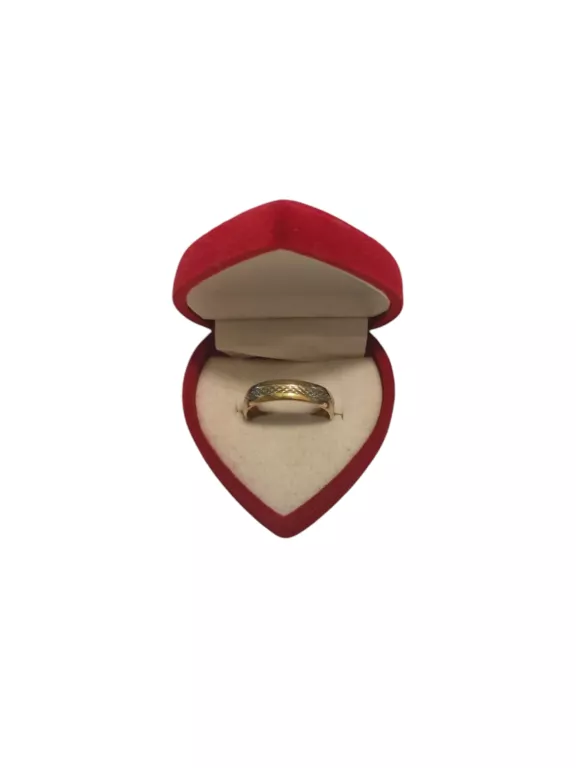 PIERSCIONEK ZŁOTY OBRACZKA 585 4,20G