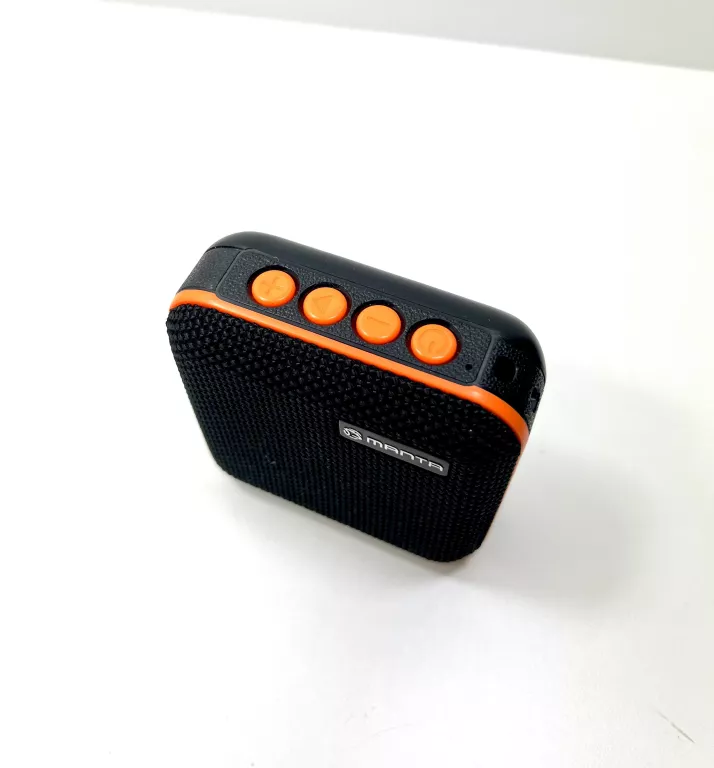 GŁOŚNIK BLUETOOTH PRZENOŚNY Z RADIEM MANTA SPK01GO MP3 USB FM