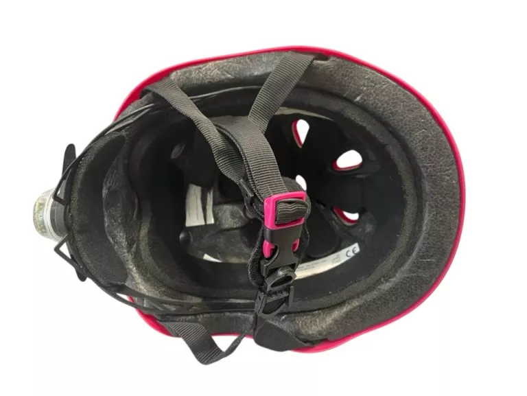 KASK ROWEROWY DZIECIĘCY PEŁNY RÓŻOWY