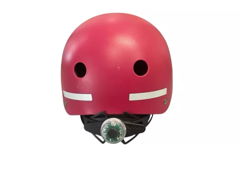 KASK ROWEROWY DZIECIĘCY PEŁNY RÓŻOWY