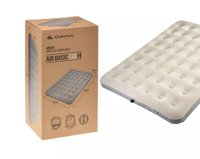 MATERAC QUECHUA AIR BASIC 140 CM 2-OSOBOWY