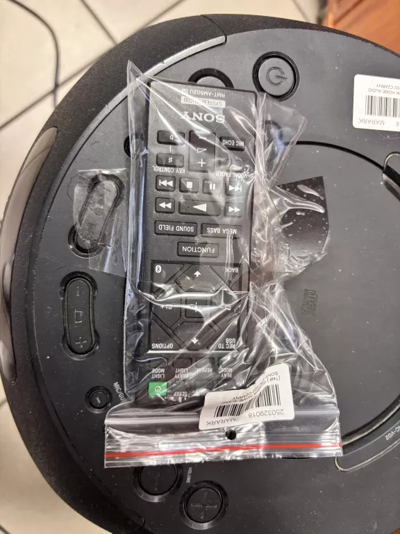 GŁOŚNIK HOME AUDIO SONY MHC-V02 CZARNY