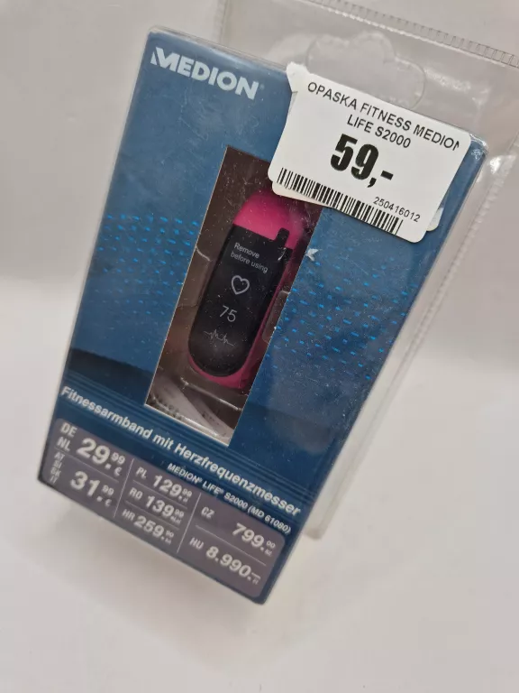 OPASKA FITNESS MEDION LIFE S2000