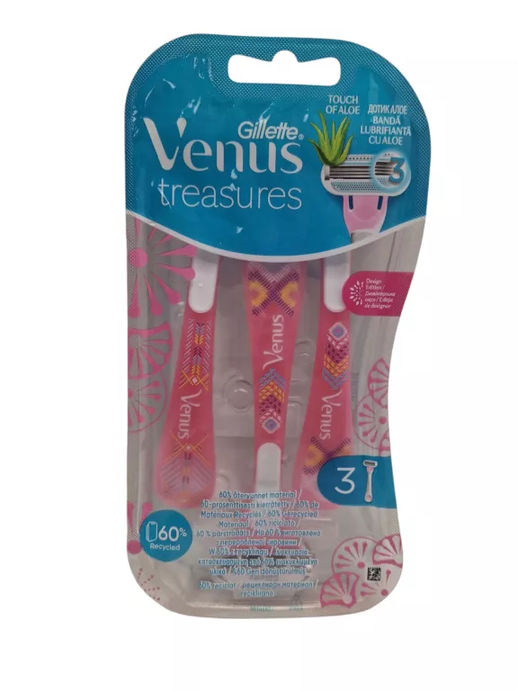 MASZYNKA JEDNORAZOWA DO GOLENIA GILLETTE VENUS 3 SZT