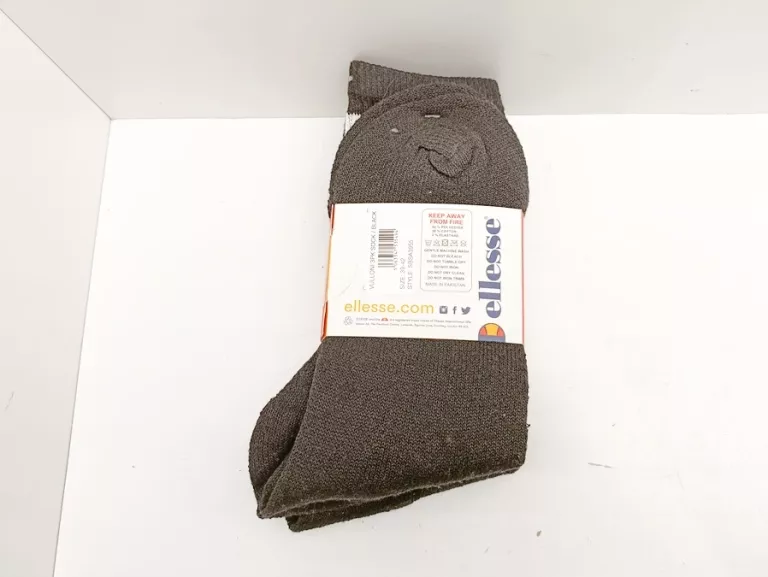 ELLESSE VULLONI UNISEX SKARPETY 3 PARY SBSA3955 BLACK R.39-42