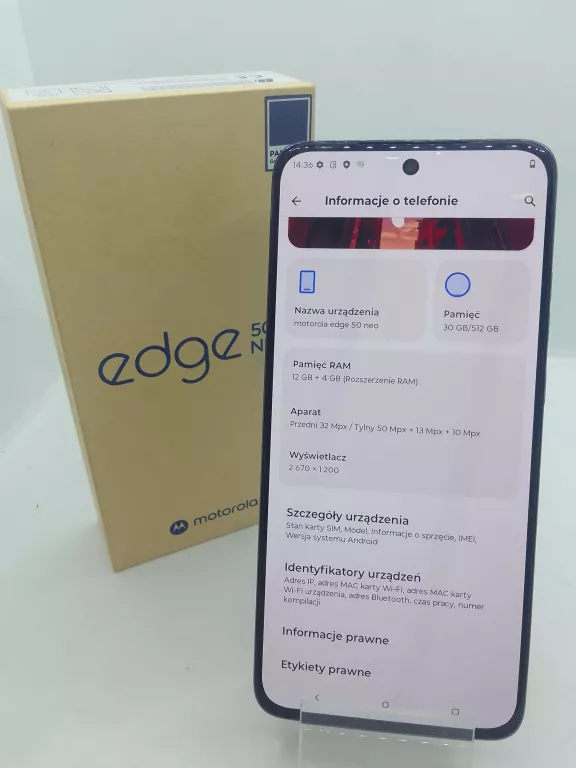 TELEFON MOTOROLA EDGE 50 NEO
