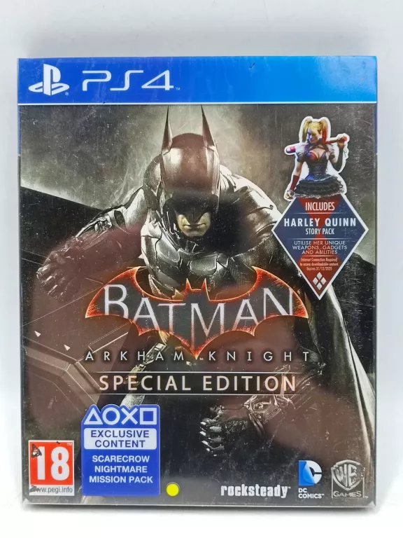 GRA PS4 BATMAN ARKHAM KNIGHT SPECIAL EDITION