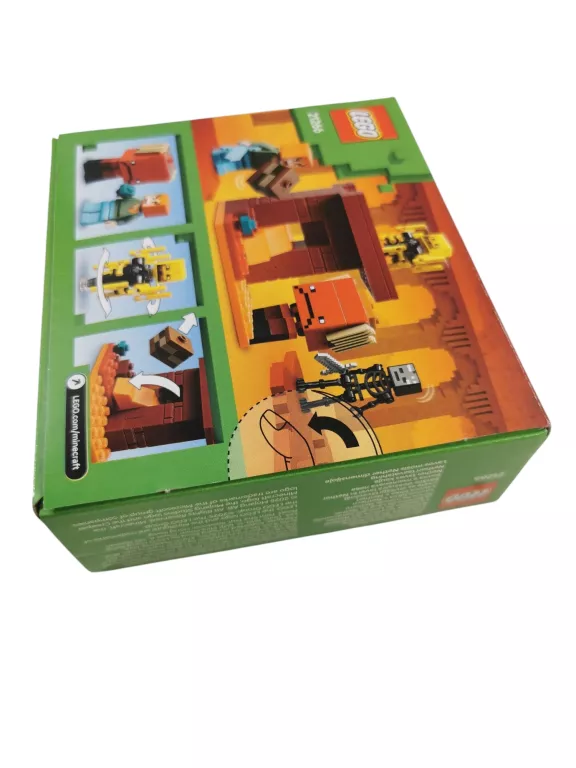 LEGO MINECRAFT 21266 BITWA NA MOŚCIE NETHERU