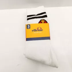 ELLESSE VULLONI UNISEX SKARPETY 3 PARY BIAŁY SBSA3955-WHITE R.39-42