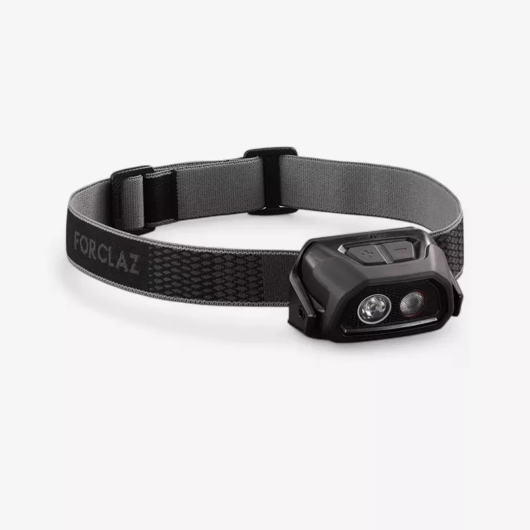 LAMPKA CZOŁÓWKA TREKKINGOWA FORCLAZ HL500 USB-C V3 -300 LUMENÓW