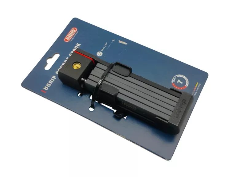 ZAPIĘCIE ROWEROWE ABUS BORDO UGRIP 5700/80 CZARNE