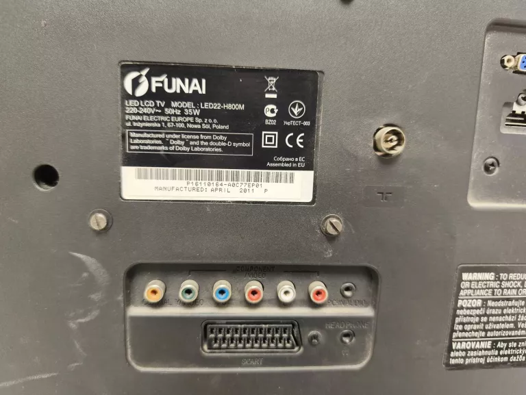TV FUNAI LED22-H800M