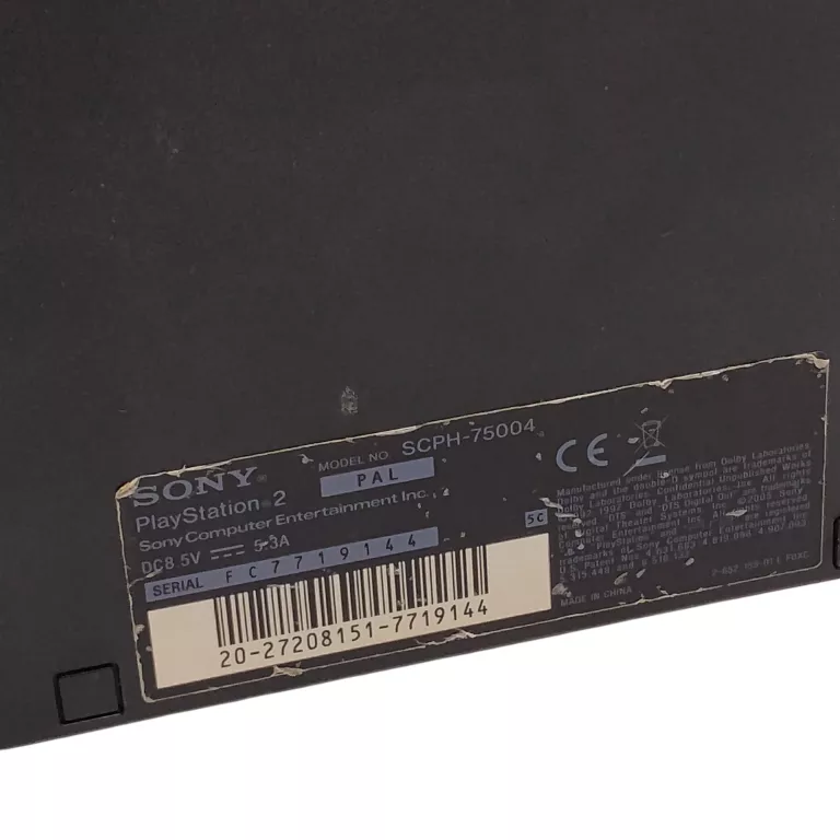 KONSOLA PLAYSTATION 2 SCPH-75004