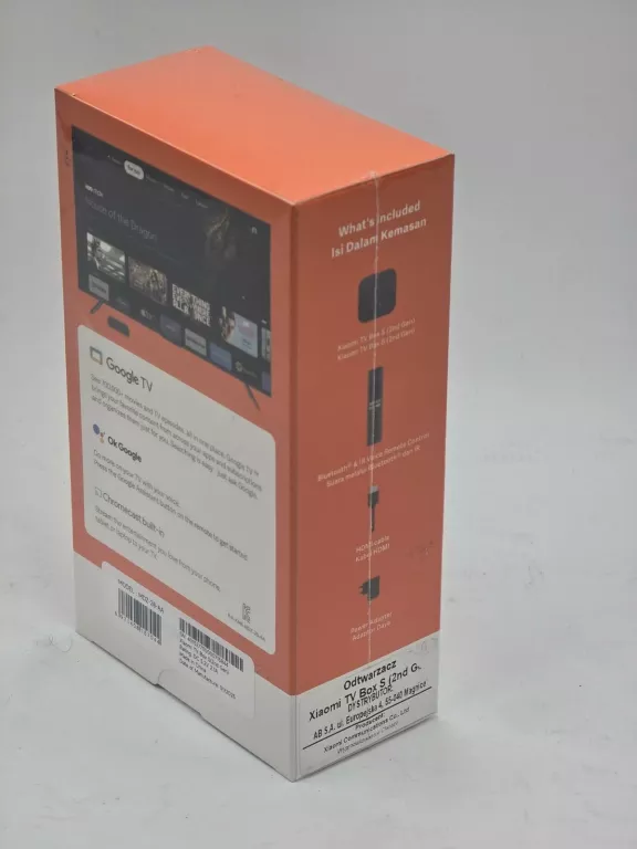 ODTWARZACZ MULTIMEDIALNY XIAOMI TV BOX S 2 GEN