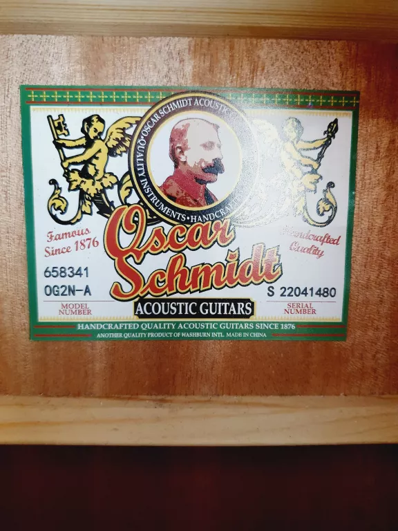 GITARA AKUSTYCZNA OSCAR SCHMIDT 0G2-A