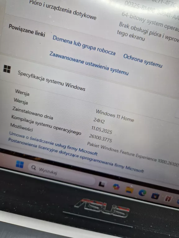 LAPTOP ASUS TUF GAMING FX505DY AMD RYZEN 5 512GB SSD 8GB RAM WIN11 15,6''