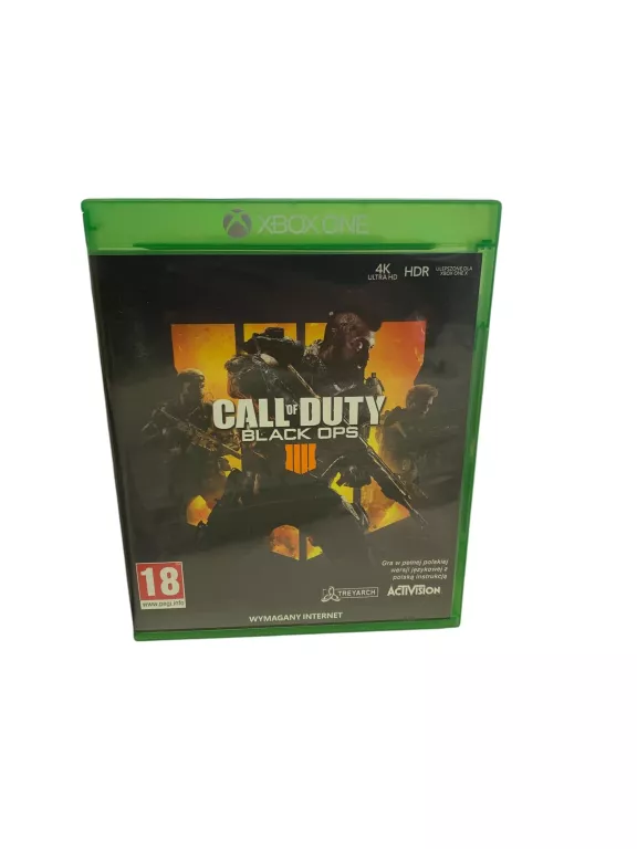 GRA XBOX ONE CALL OF DUTY BLACK OPS IIII POLSKA WERSJA