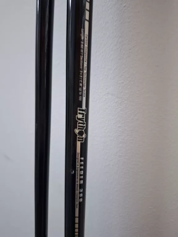 WĘDKA MIKADO TRYTHON FEEDER 360/100 JAXON PIANO VM300 TORBA + PODPÓRKI