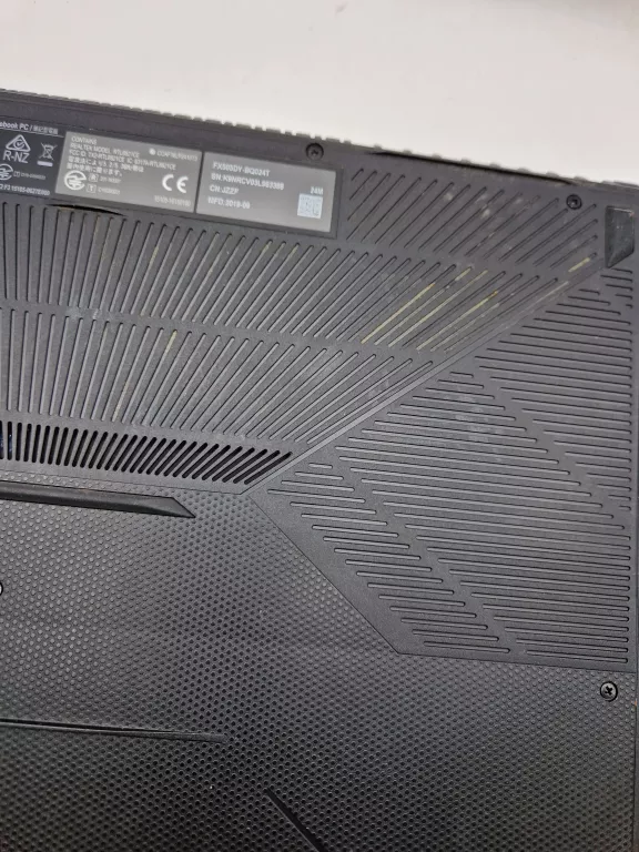 LAPTOP ASUS TUF GAMING FX505DY AMD RYZEN 5 512GB SSD 8GB RAM WIN11 15,6''