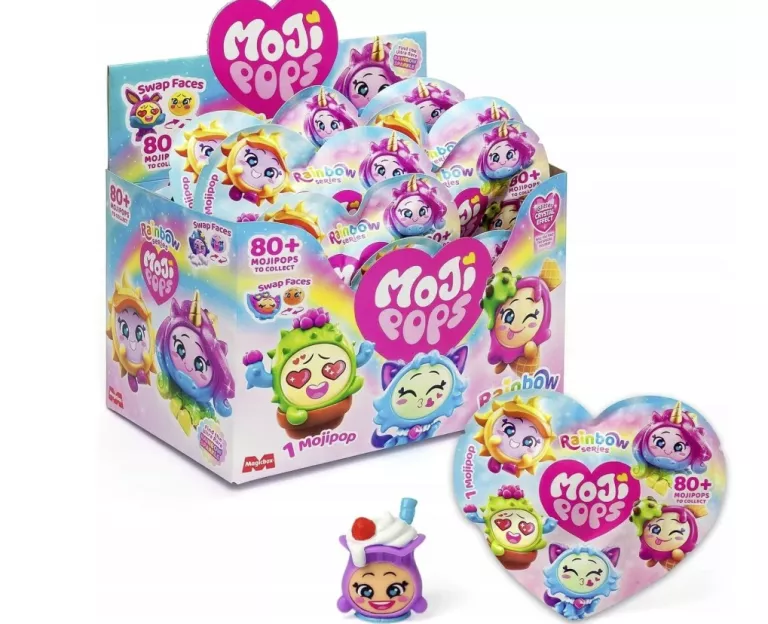 MOJI POPS RAINBOW - SERIA 5 - SASZETKA Z FIGURKĄ 1 SZTUKA