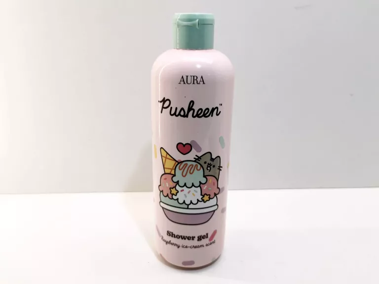 PUSHEEN ŻEL POD PRYSZNIC SHOWER GEL RASPBERRY ICE-CREAM 500ML