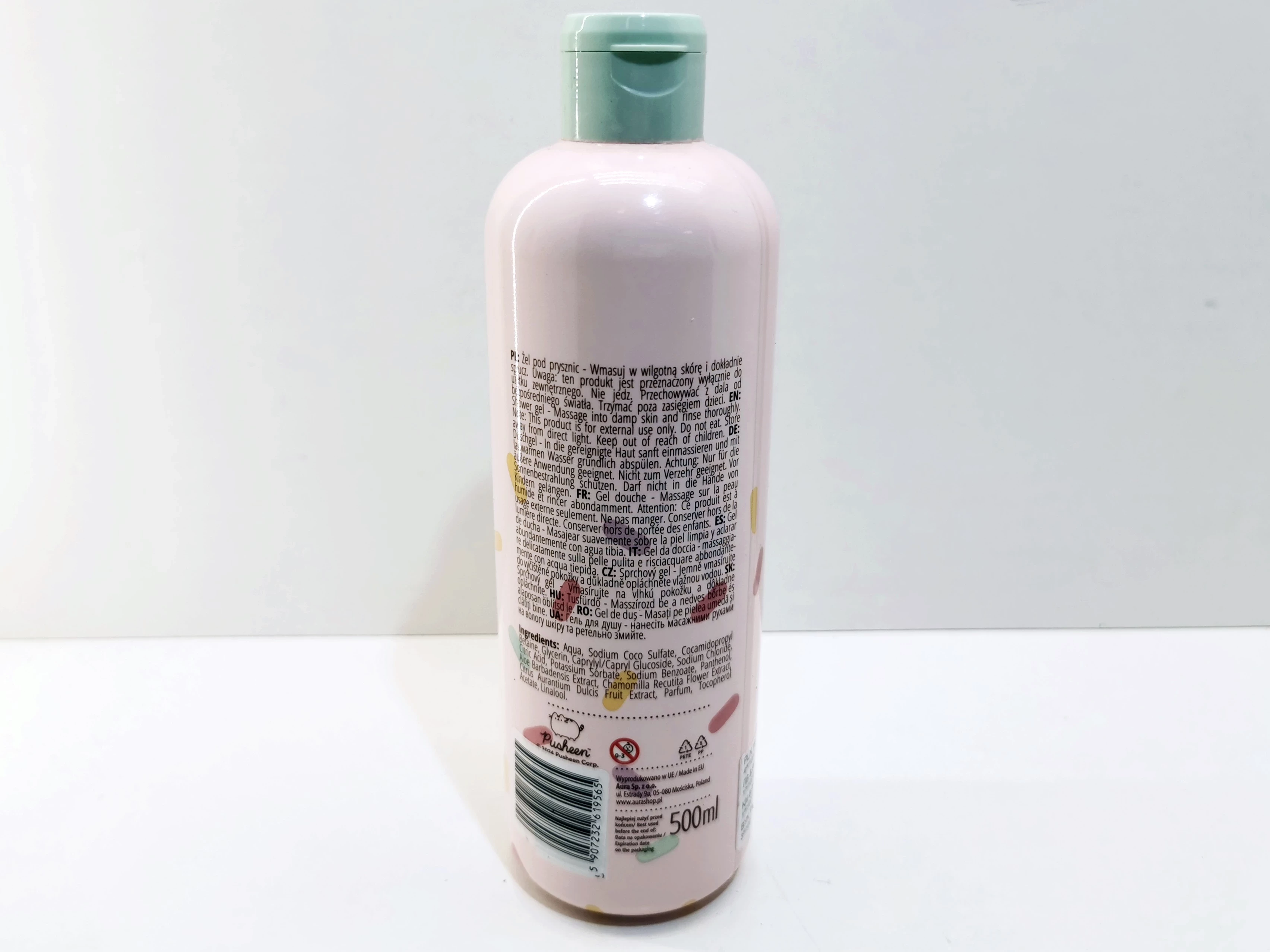 pusheen-zel-pod-prysznic-shower-gel-raspberry-ice-cream-500ml-ean-gtin-5904917434130