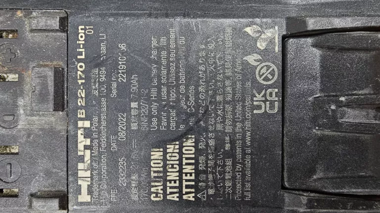 WKRĘTARKA HILTI SF 4-22 + BATERIA HILTI B22-170 + STACJA ŁADOWANIA HILTI !