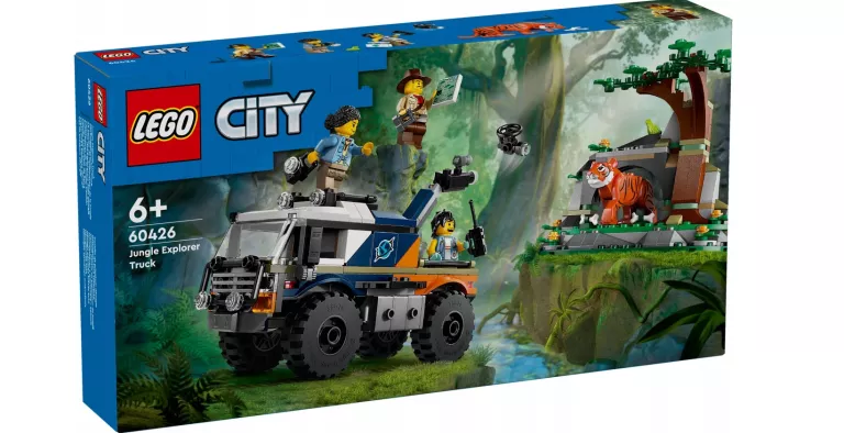 LEGO CITY TERENÓWKA BADACZA DŻUNGLI 60426