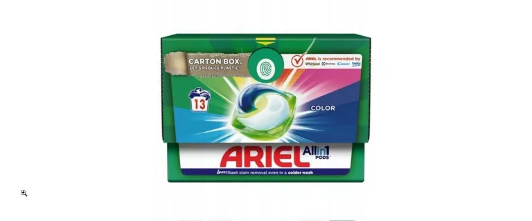 ARIEL KAPSUŁKI DO PRANIA BOX 13SZT KOLOR #ZAPAKOWANE