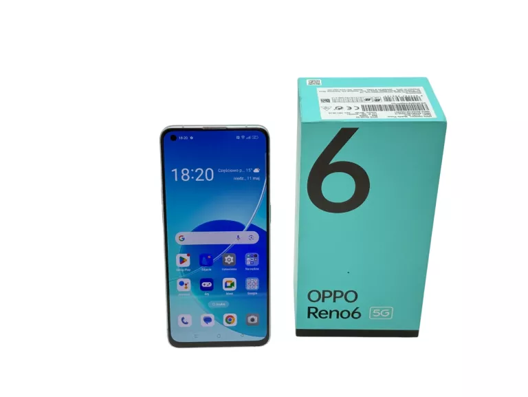 TELEFON OPPO RENO6 5G 8GB 128GB 6,43" 90HZ DUAL SIM