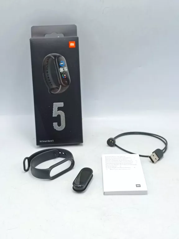 SMARTWATCH XIAOMI MI BAND 5 CZARNY
