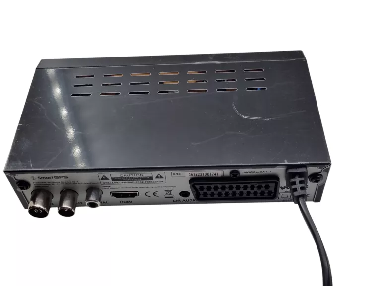 KOMPLETNY DEKODER TELEWIZJI NAZIEMNEJ DVB-T2 SMART GPS