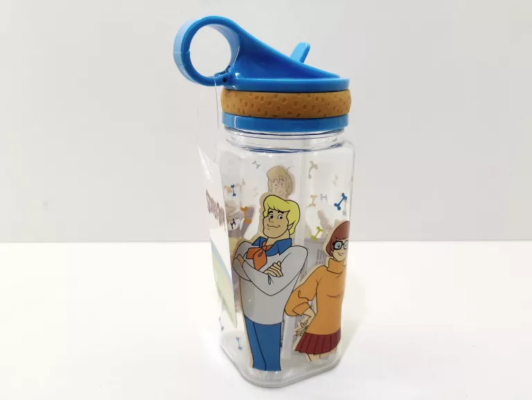 BIDON BUTELKA Z UCHWYTEM I SŁOMKĄ NA WODĘ SCOOBY DOO