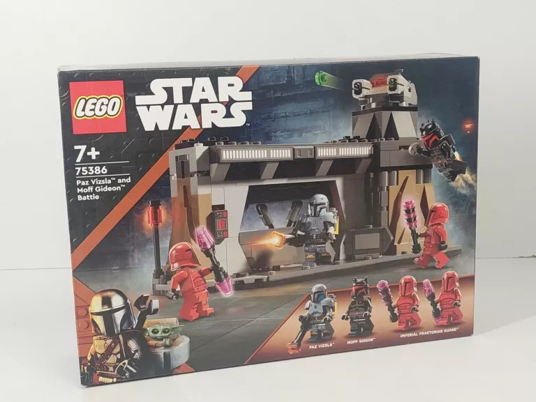 LEGO STAR WARS POJEDYNEK PAZA VIZSLI I MOFFA GIDEONA 75386