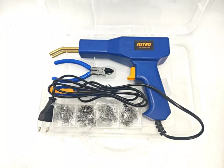 SPAWARKA DO PLASTIKU NITEO TOOLS 50W 200 ZSZYWEK KPL